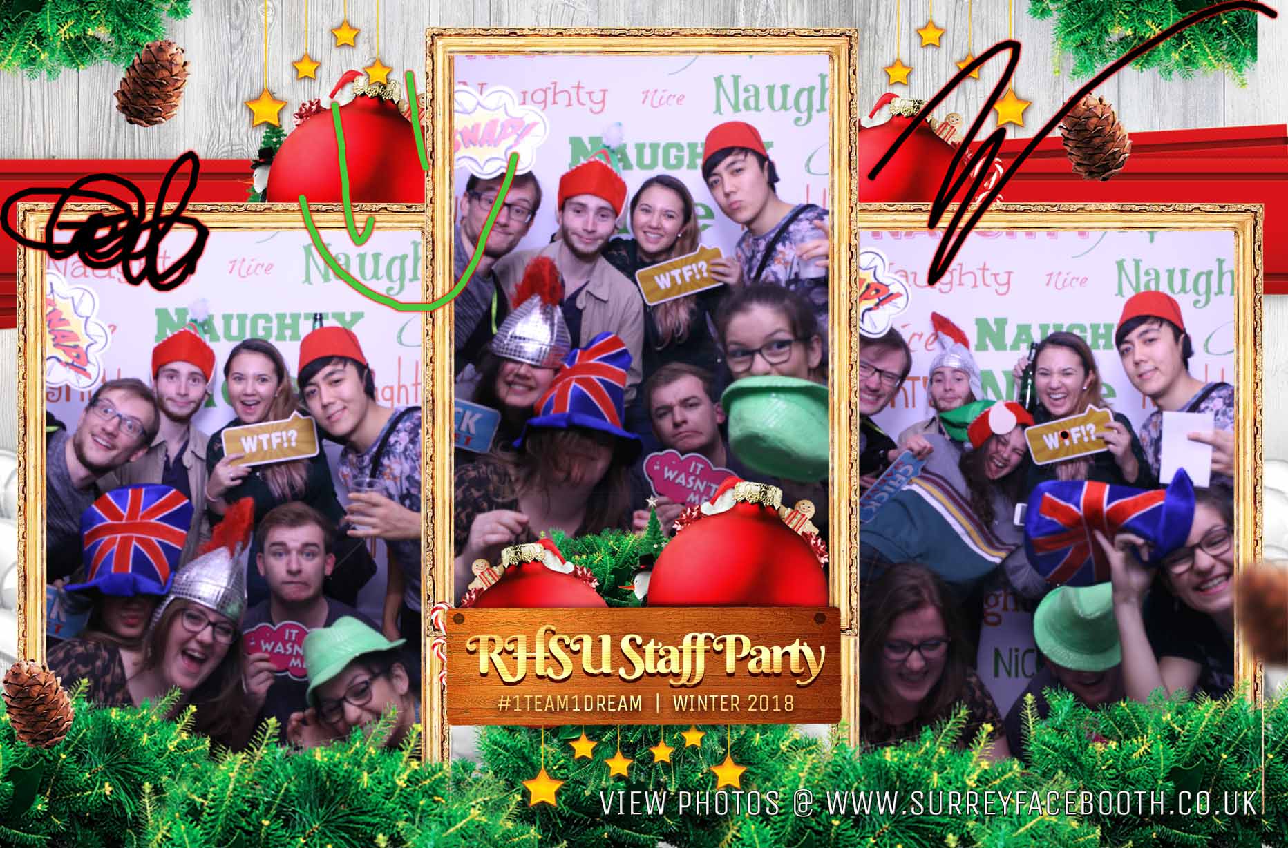 RHSU Winter Staff Party 2018 | View more photos from the event at galleries.surreyfacebooth.co.uk/u/Surrey-FaceBooth/RHSU-Winter-Staff-Party-2018